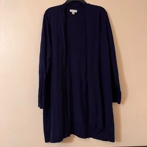 3/4 Length Sleeve Plus Cardigan